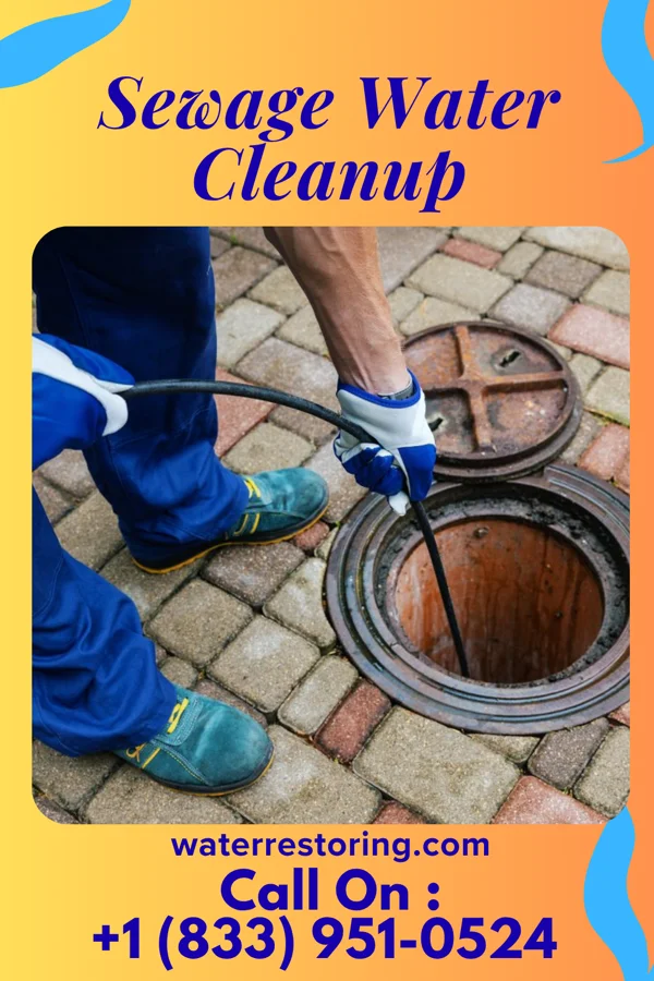 Sewage Water Cleanup in Santee, NE